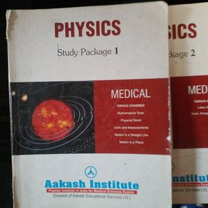 Physics Set Of 7 Books -akash Medical