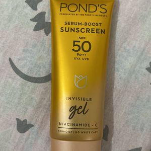 Ponds Serum Boost Sunscreen ( Just Arrived Yesterday To Me/ Not Used At All )