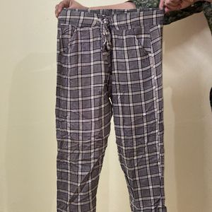 Black And Green Trouser