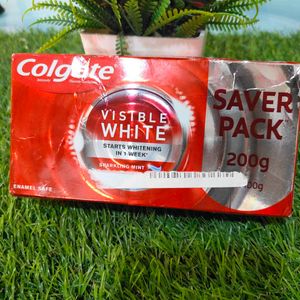 Colgate Visible White Whitening Booster Combo