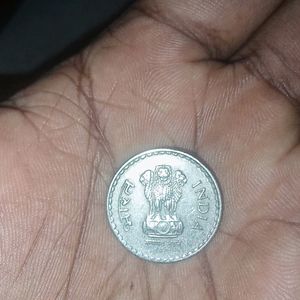 5 rupees coin    scene 2000