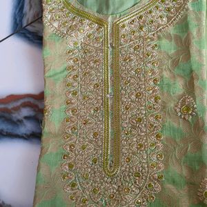 Suit With Salwar And Dupatta