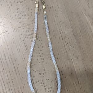 Fancy Silver And Gold Finish Chain