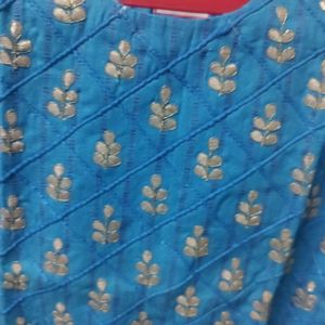 Blue kurti