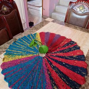 Handmade Doormat Made With(SAREE)