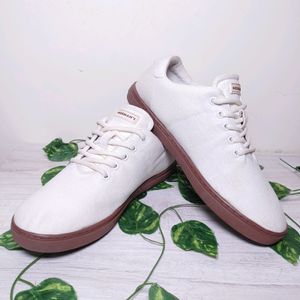 Newman's Branded Comfort Off-white Shoe Size-8