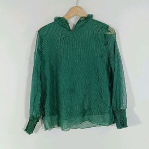 Emerald Green Partywear Top