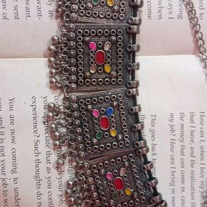 Oxidised Choker Style Neckpiece