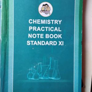 Class11th Hsc Chemistryand Physics Practical Books