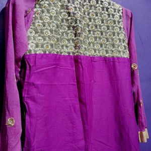 Beautiful Kurta Set.. Size Issue So I Want To Sell