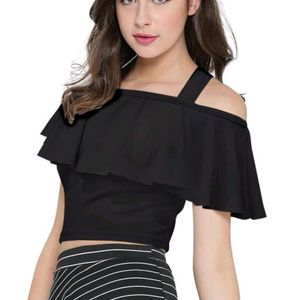 Black Crop Top