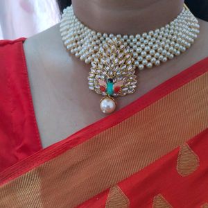 Pearl Necklace Set For Women