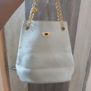 White Leathers shoulder BAG