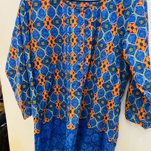 XL Blue short Kurti