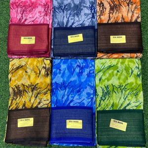 Excellent Cotton Saree One Piece  450 Rs