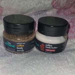 Coffee Scrub Mini & Body Butter with Berries(Mini)