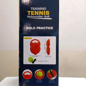 Training Tennis Rebounder Ball , Solo Practice