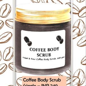 Coffee Skincare Combo Products.