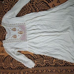 White Kurti for Women