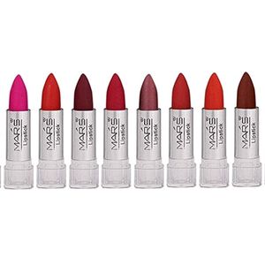 Mars Shade Mini Lipstick, Creme Finish, 10 Pieces.