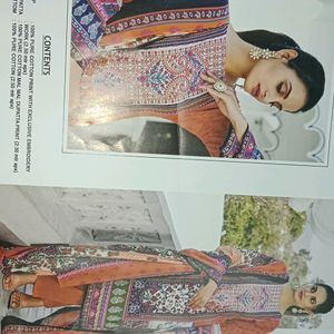 Unstitched Pakistani Suit