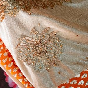 Goldan And Orreng Saree