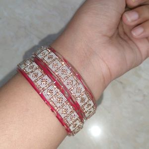 Laal Shisha Bangles