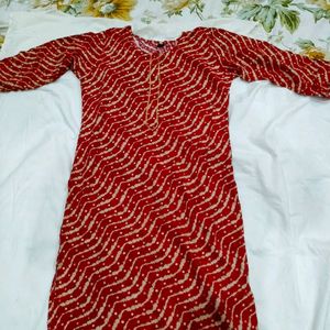 Red Kurta