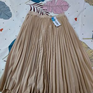 Accordion Pleated Skirt