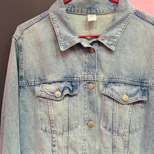 H&M Oversized Denim Jacket