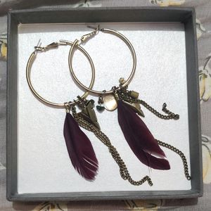 Assorted long earrings