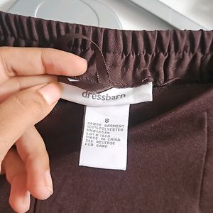 KOREAN BROWN FORMAL TROUSER