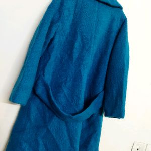 SEA GREEN OVERCOAT FOR FEMALES