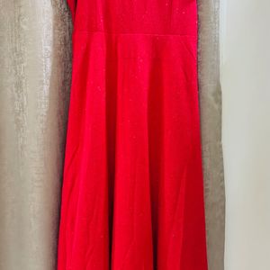 Red Party Wear Gown