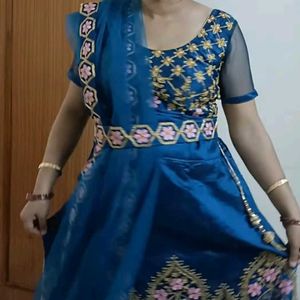 Blue Lehenga