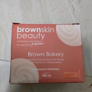 BrownSkin Beauty Brown Bakery Moisture Face Scrub