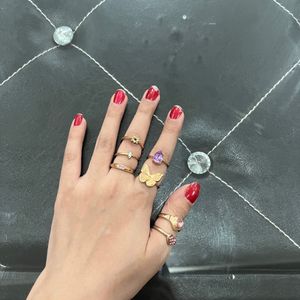 Butterfly Ring Set - Imported