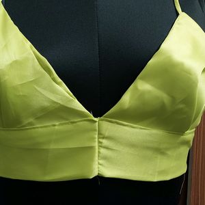 Neon Bralett Blouse For Girls(28 To 34)