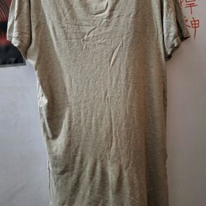 Grey [L] Sized T-shirt