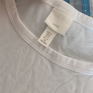 Basic White Tshirt From H&M