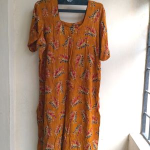 Daily Use Floral Print kurta