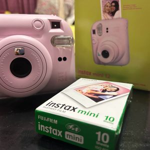 Instax Mini 12 Camera 5 Days Old