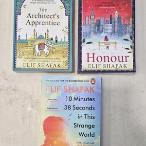 Elif Shafak 3 Books Set