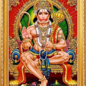 Panch Mukhi Hanuman Ji Photo Frame