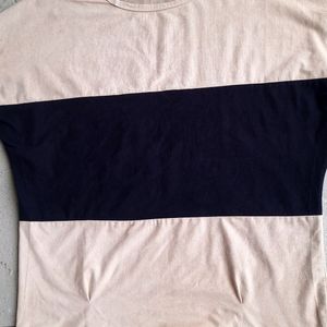 Oversized double colored T shirt