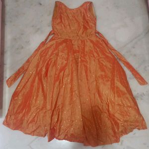 Shimmer Frock (With 2 Layer Of Cancan)