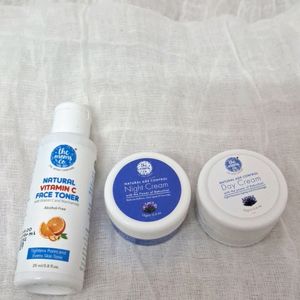 NATURAL VIT.C FACE TONER ANd Creams