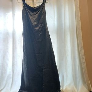 Slit Dress Black