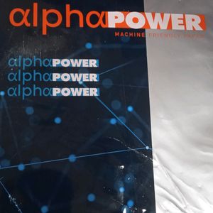 Alpha Paper A4 Size