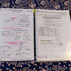 Eduniti Notes Binder Both Class 11 And 12